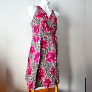 Tommy Hilfiger L strapless wrap dress